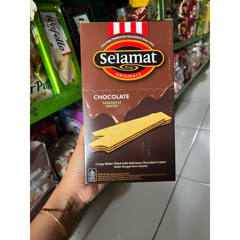 

Wafer Selamat wafer cokelat