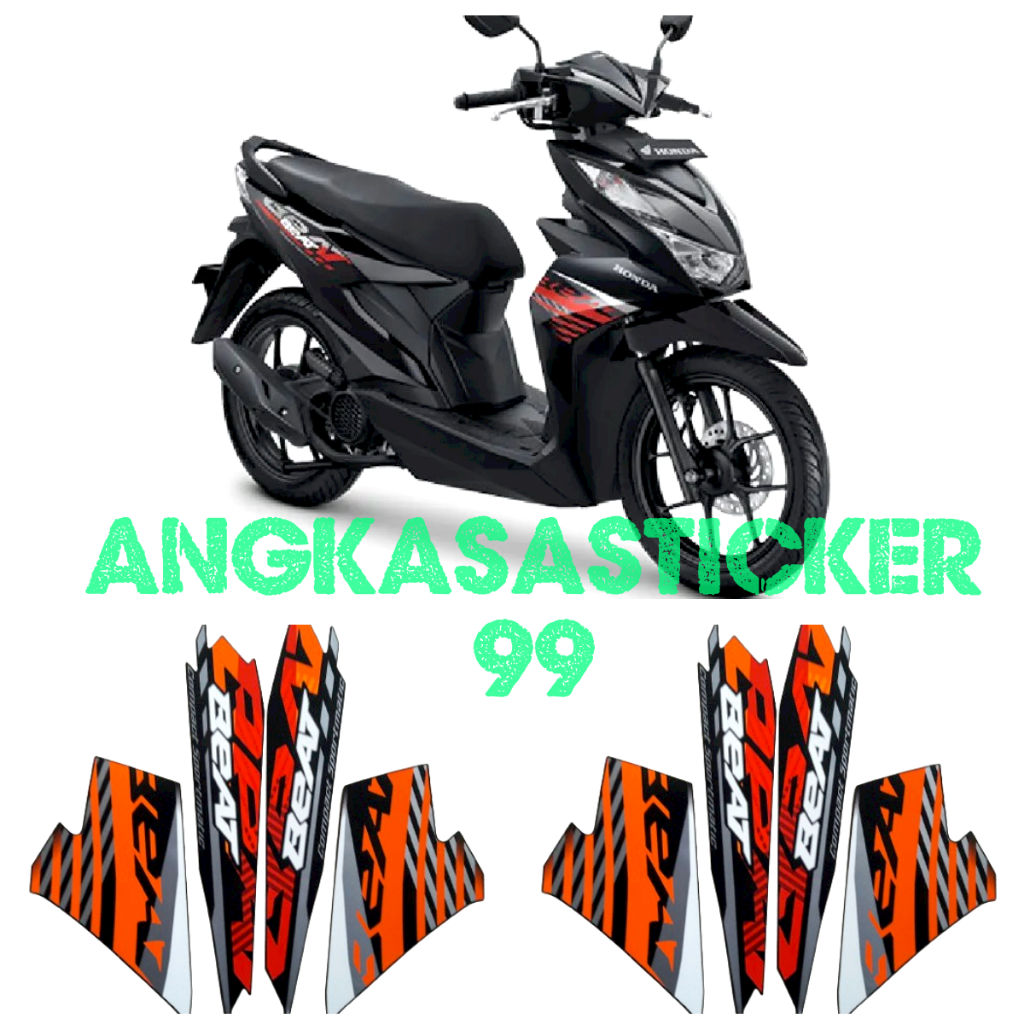 sticker lis striping motor honda beat 2022