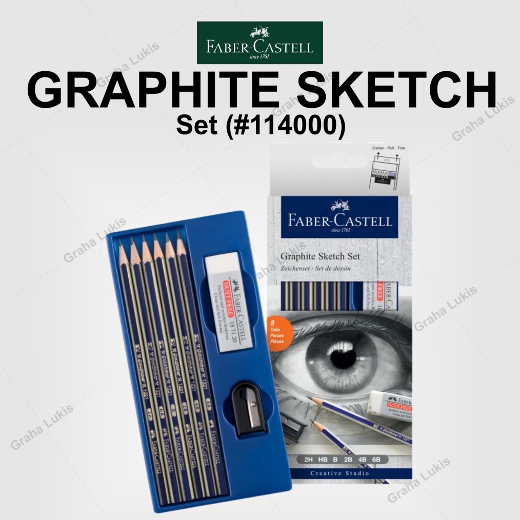 

FaberCastell Graphite Sketch Set 114 KODE V4J6