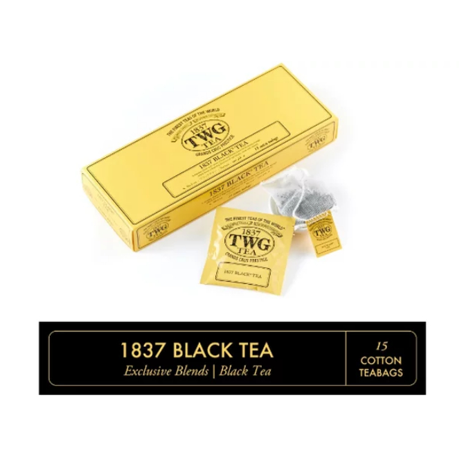 

TWG Tea 1837 Black Tea Cotton Teabag