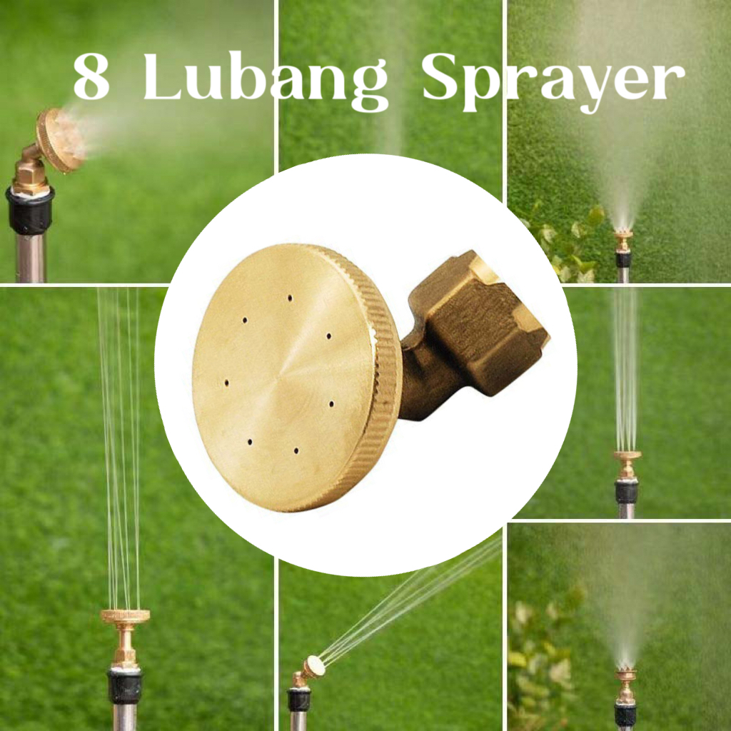 Besar Nosel Sprayer Elektrik Spuyer Kuningan Spuyer Lubang 8 Universal Spuyer Semprotan Pertanian