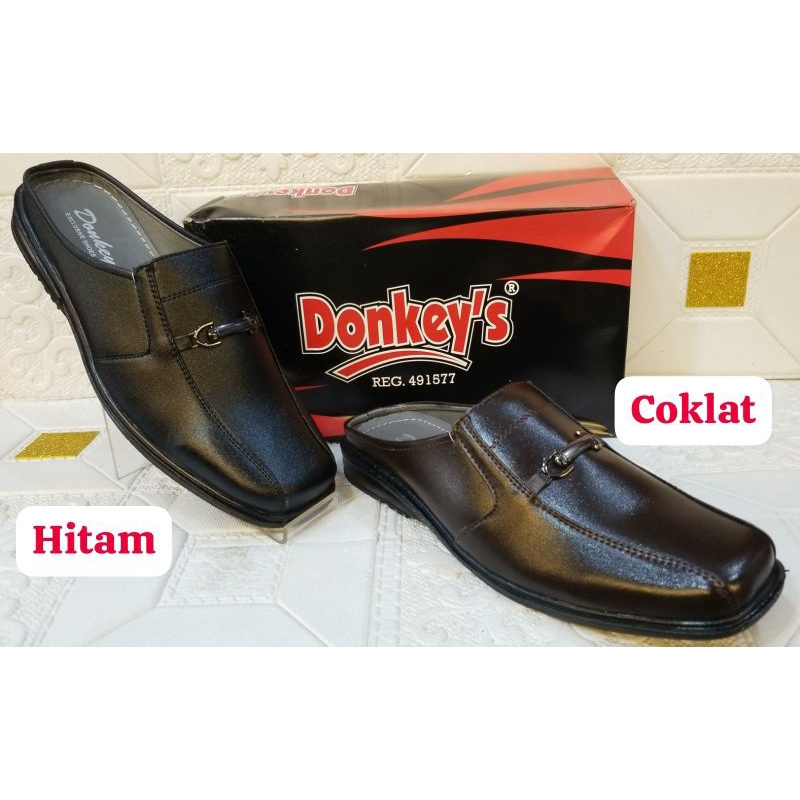 Sendal sepatu pria kulit