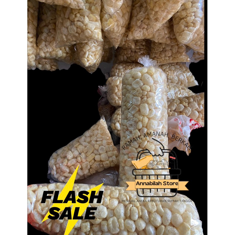

Kerupuk Kulit Sapi Kemasan 1 Kg / Krupuk Kulit Sapi Asli Home Made