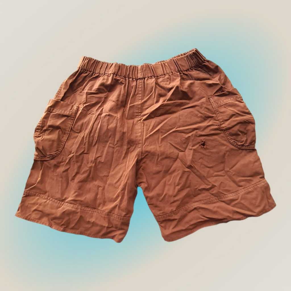 Celana pendek wanita cewek warna coklat