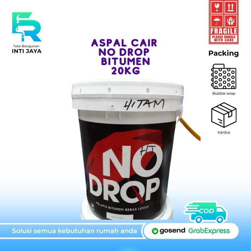 Aspal Cair No Drop Bitumen Black 20Kg