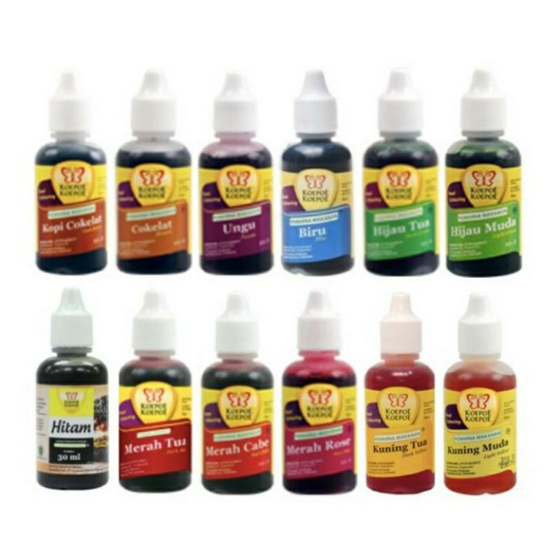 

DISCOUNT Pewarna Makanan 3Ml Koepoe Koepoe