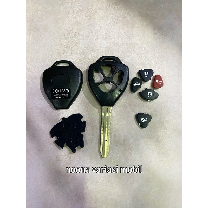 Casing Kunci Mobil innova fortuner lama 4 tombol