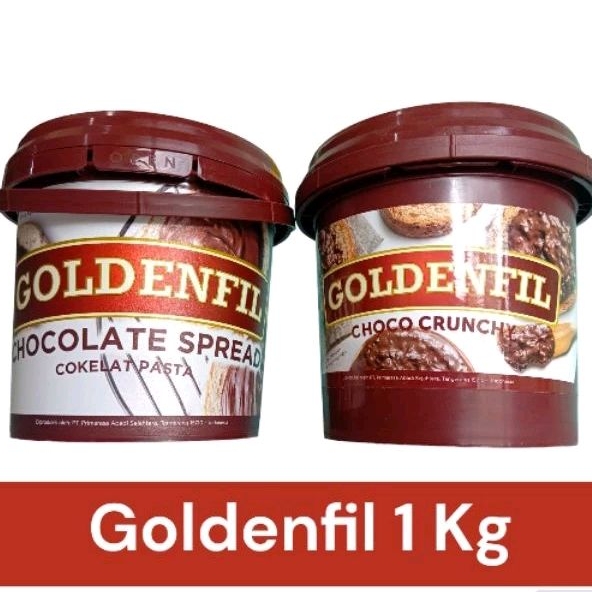 

goldenfil choco crunchy 1 kg | goldenfil chocolate spread 1 kg