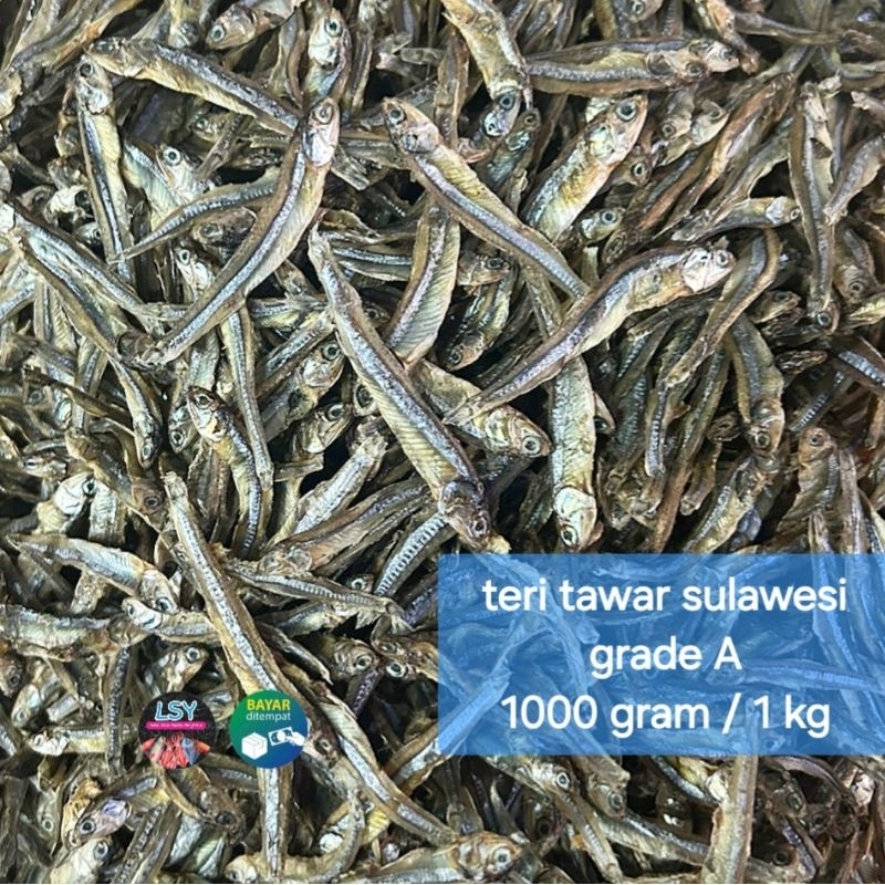 

teri tawar H super 1000gram / 1kg