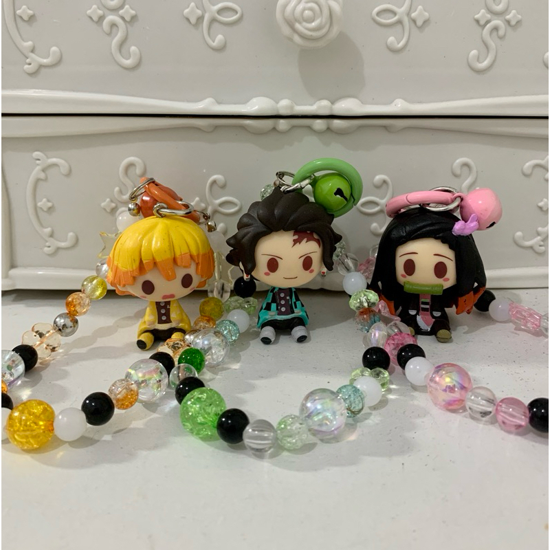 Strap Phone Demon Slayer | Bag Charm Demon Slayer | Keychain Demon Slayer | Anime figure Demon Slaye