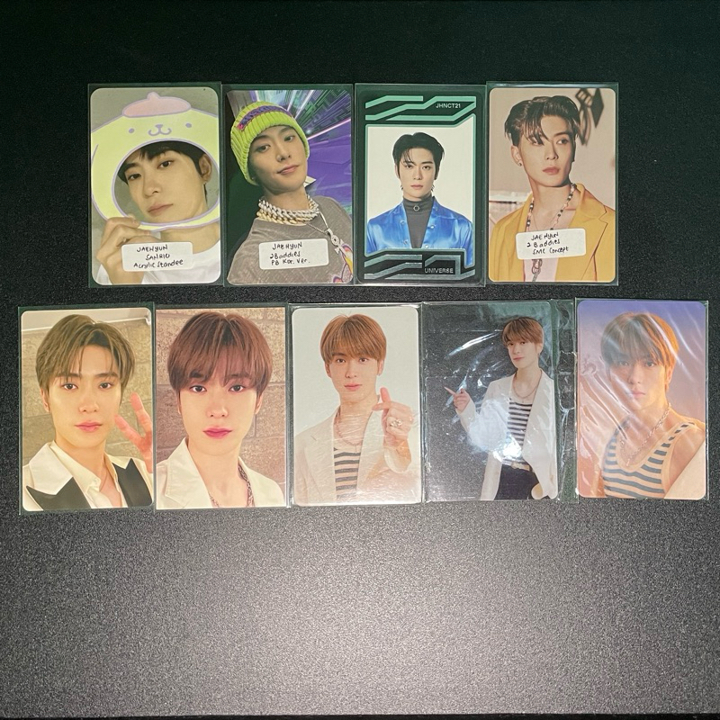 NCT 127 Jaehyun PC Photocard; Sanrio; 2 Baddies; Universe; SG Season Greetings 2023