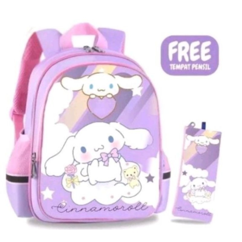 tas sekolah anak cewek untuk TK sd model cinomorrol