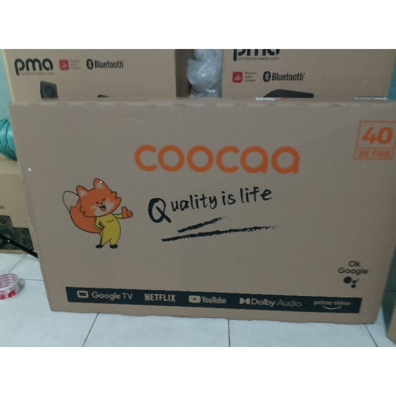 Coocaa 40Z72 - 40 Inch FHD Google TV