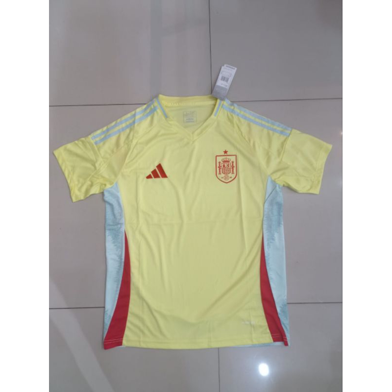 Jersey Celana Spanyol Spain Retro Euro Champion
