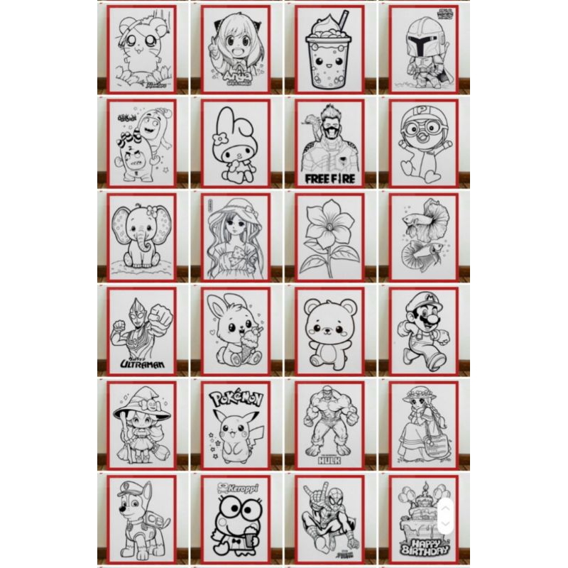 

sterofoam lukis grosir 50pc