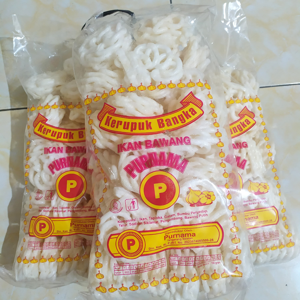 

Kerupuk Purnama Ikan Bawang