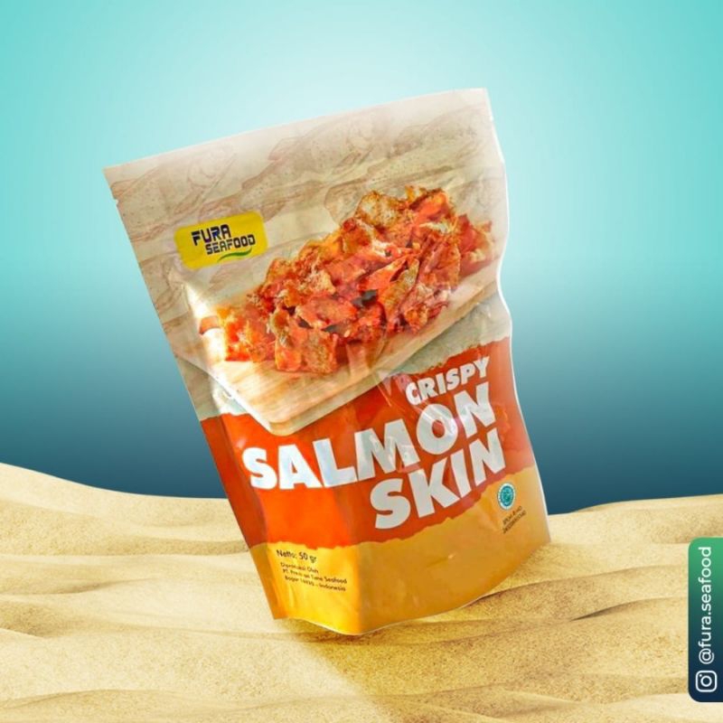 

Fura crispy salmon skin