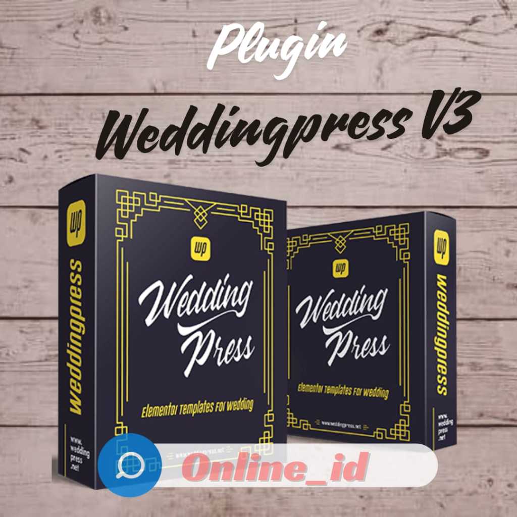 Weddingpress V3.0.11 - Plugin Weddingpress liftime - Plugin Undangan Digital Weddingpress bukan Json