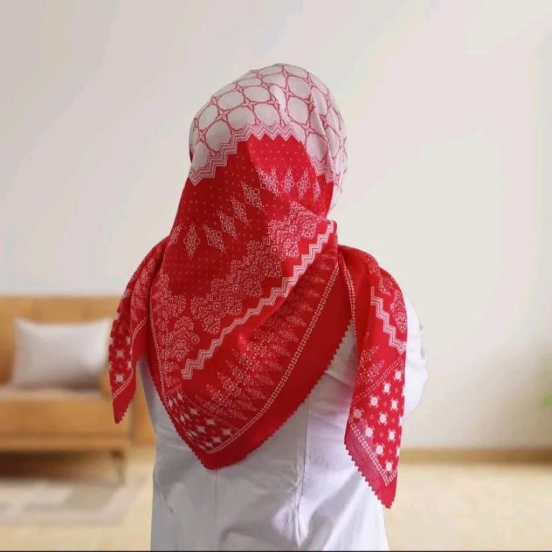 HIJAB KEMERDEKAAN VIRAL MERAH PUTIH