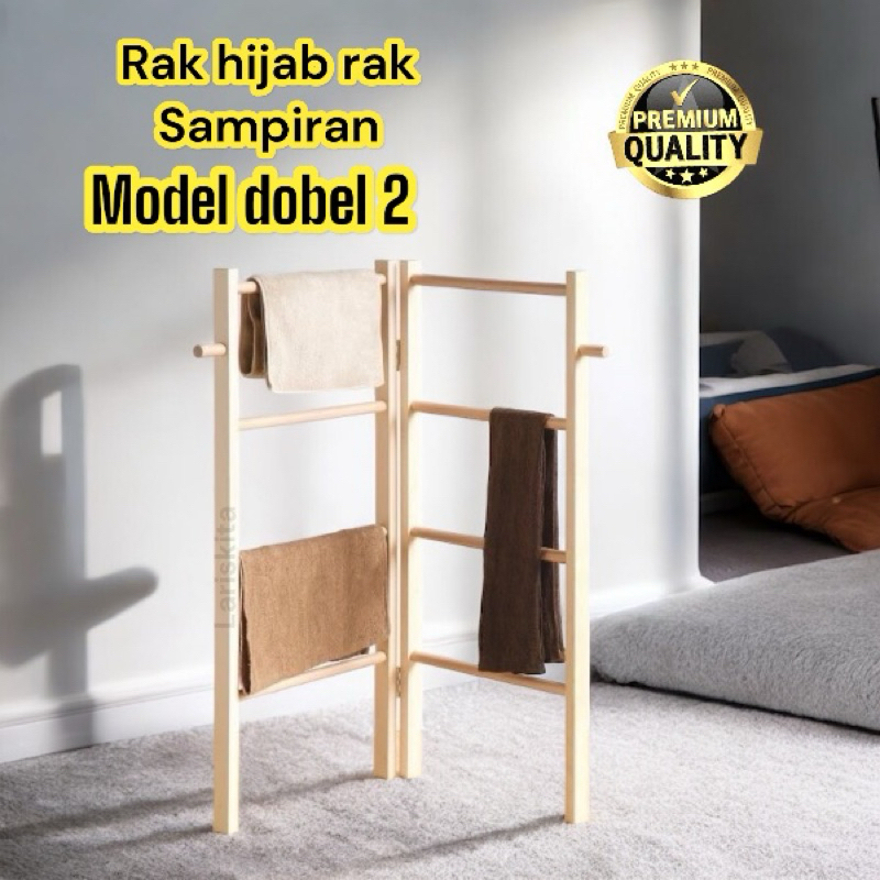 RAK HANDUK RAK MUKENA RAK HANDUK RAK SAMPIR SERBAGUNA