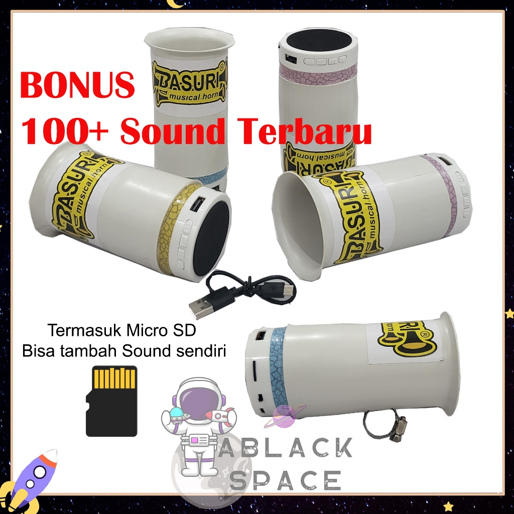 Klakson Telolet BUS Basuri Viral Untuk Sepeda bmx listrik dan Sekuter