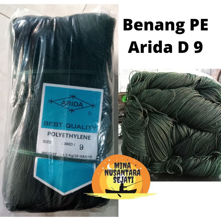 Grosir  Benang PE Arida D6D9D12D15D18D21D24D3 Tali tambang pengikat  1pack Isi 2 ikat