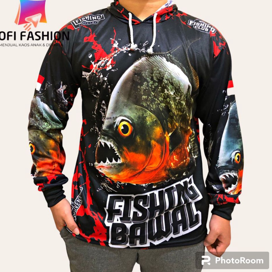 Kualitas Bagus  BAJU MANCING LENGAN PANJANG JERSEY MANCING KAOS PANCING