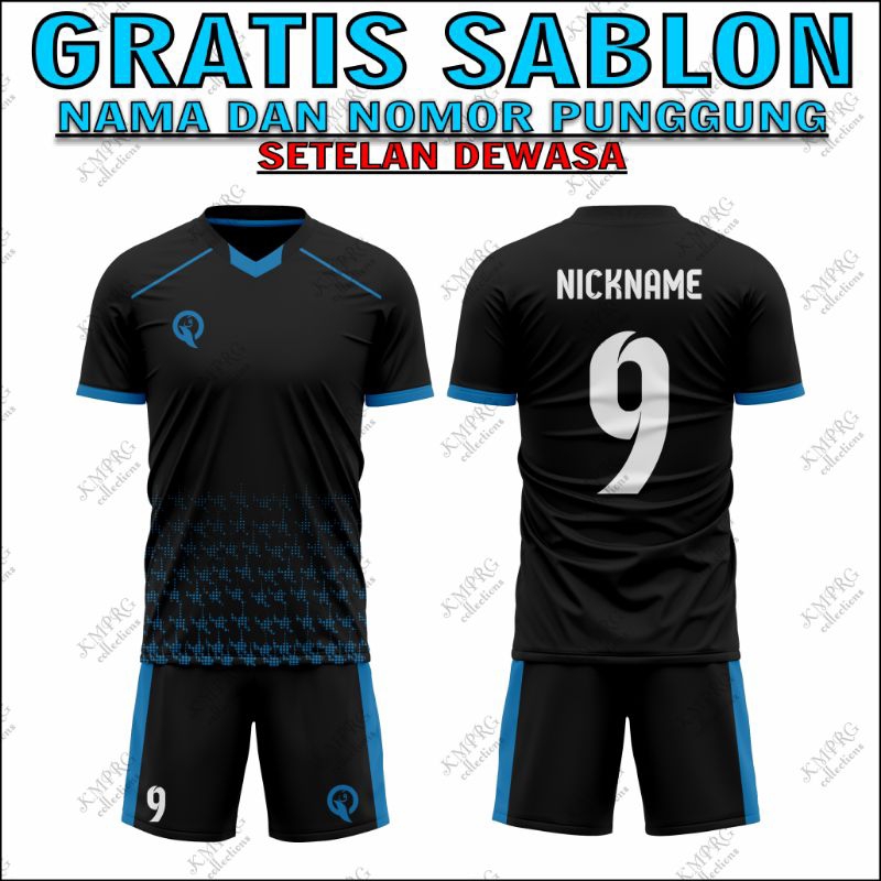 JERSEY FUTSAL CUSTOM NAMA DAN NO PUNGGUNG SEA006