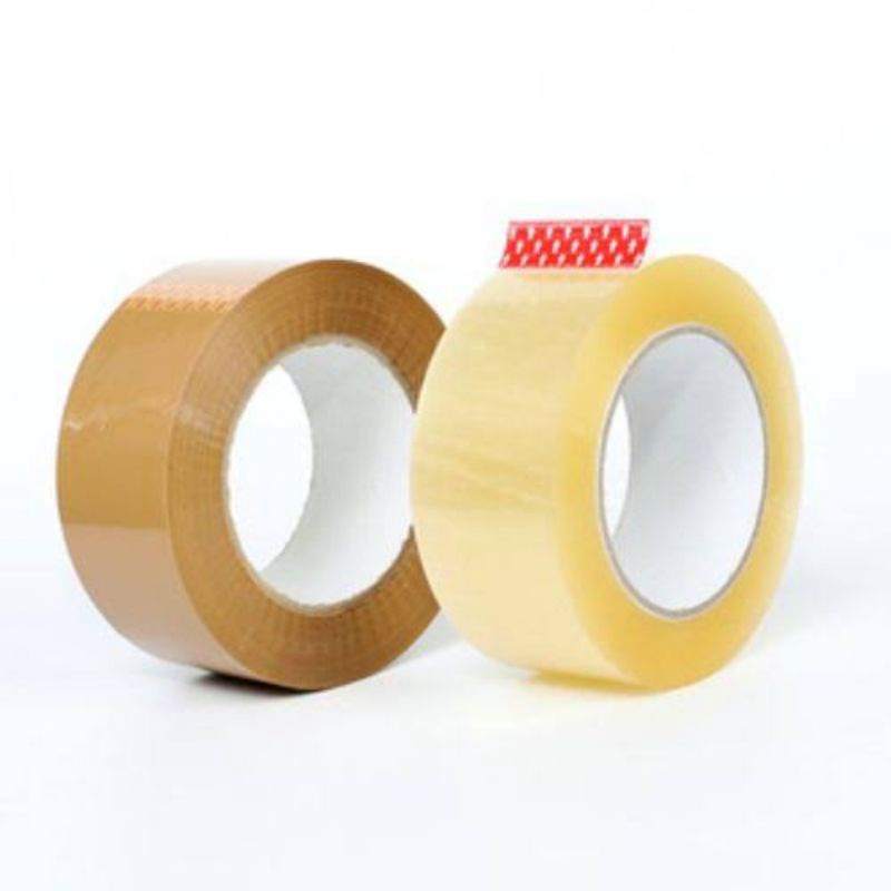 

TERUPDATE Lakban CoklatLakban Bening 2 x 1 Yard OPP Packing Tape