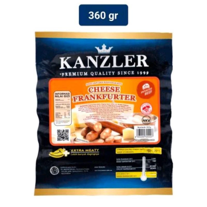 

kanzler sosis/kanzler/kanzler black pepper/kanzler frankfurter/kanzler cheese frankfurter/kanzler chicmen cordon blue