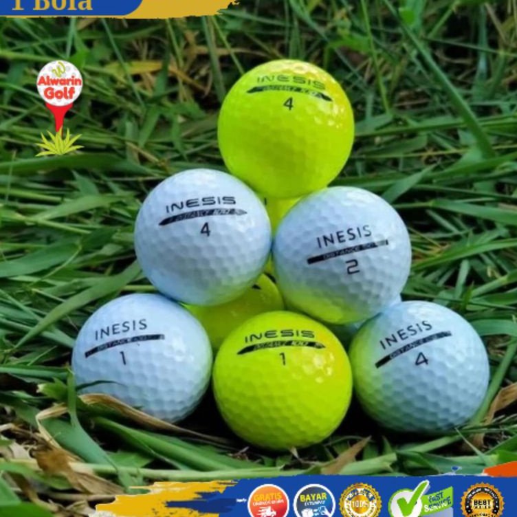 Ready Hari Ini  Bola Golf Inesis Grade A Golf Ball Original Second Bekas Murah