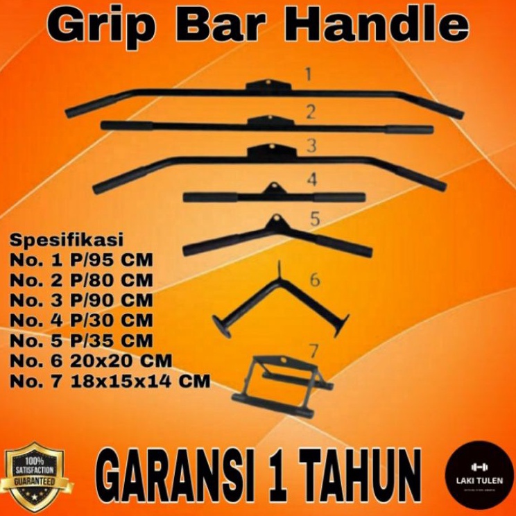 Produsen Resmi  Lat Bar Hand Grip Untuk Variasi Pull Down