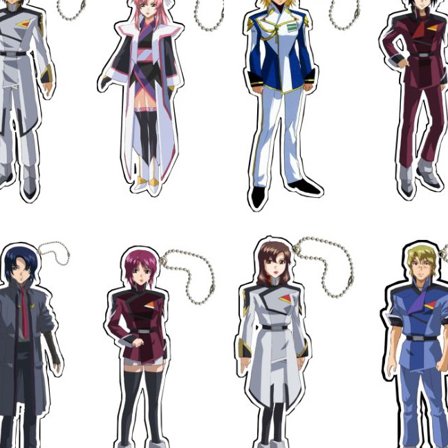 Langka GUNDAM SEED FREEDOM MINI KEYRING STAND  KEYRING STAND AKRILIK GUNDAM SEED FREEDOM