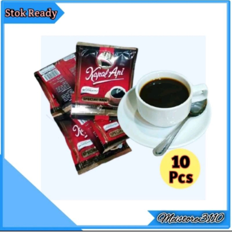 

Kopi Kapal Api Mix Special + Gula Rancang 10 Sachet