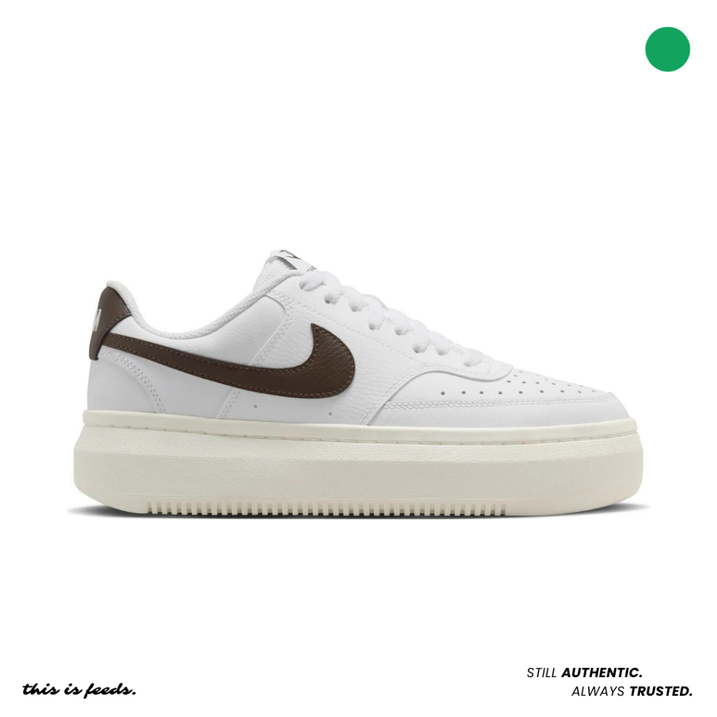 Nike Court Vision Alta 'White Baroque Brown'