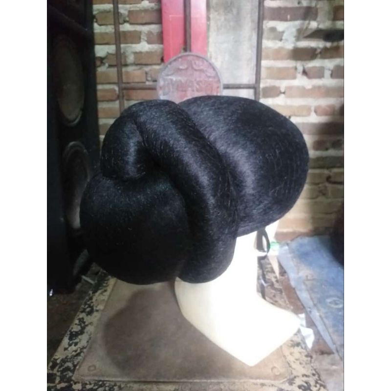 wig sanggul jawa