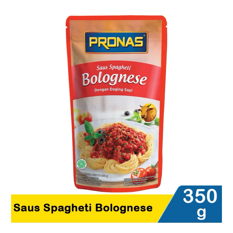 

Pronas Sauce Spaghetti Bolognais 350 Gram