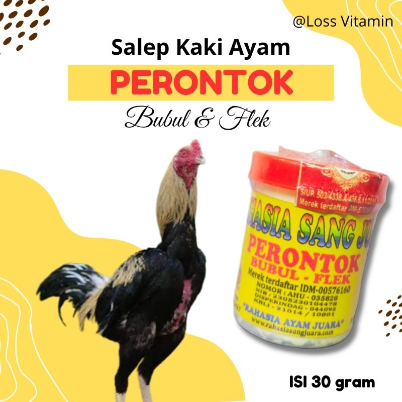 Obat Bubul Ayam Obat Salep Perontok Bubul dan Flek Kaki Ayam Ampuh Berkhasiat 30 gr