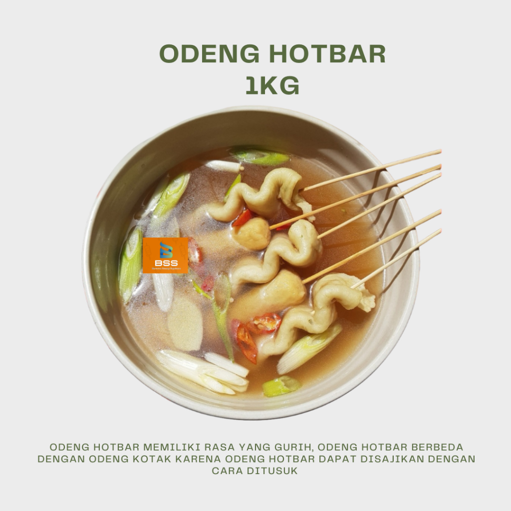 1kg Odeng Hotbar Odeng Lonjong jajanan kekinian korea