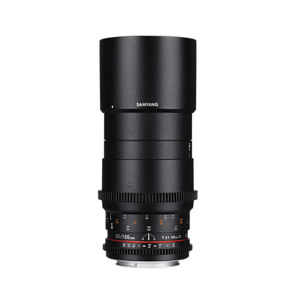 SAMYANG LENS VDSLR 100mm T3.1 FOR CANON/FUJI X