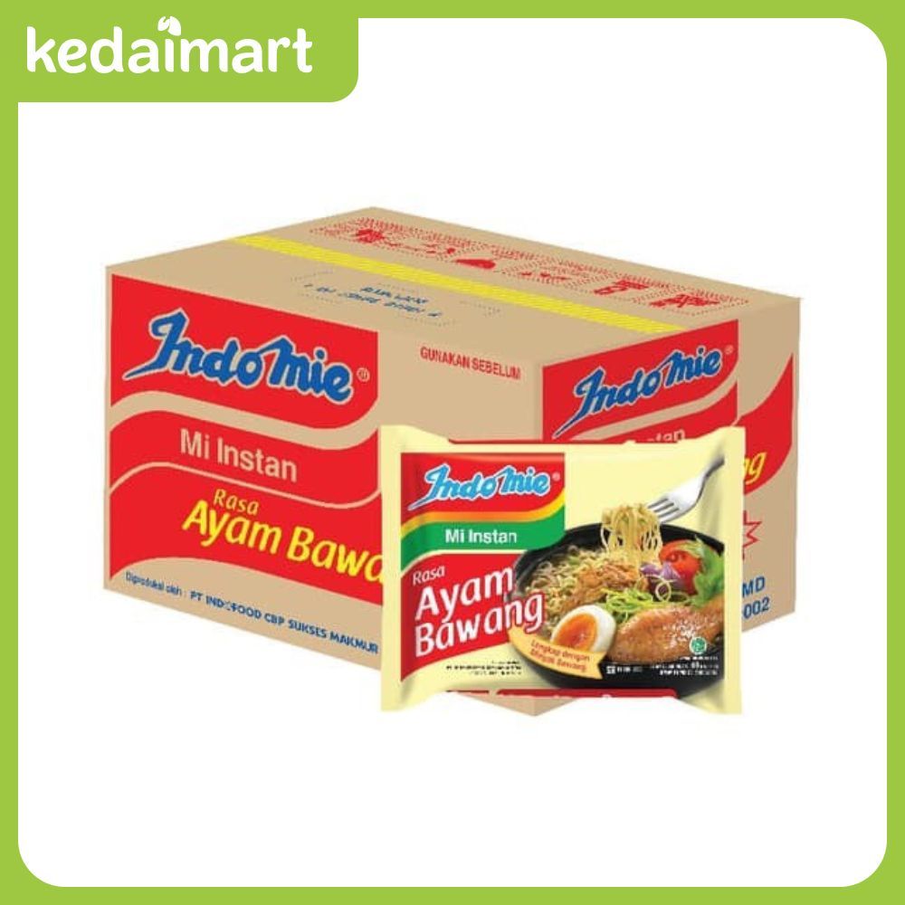 

Indomie Mie Instan Rasa Ayam Bawang 1 Karton