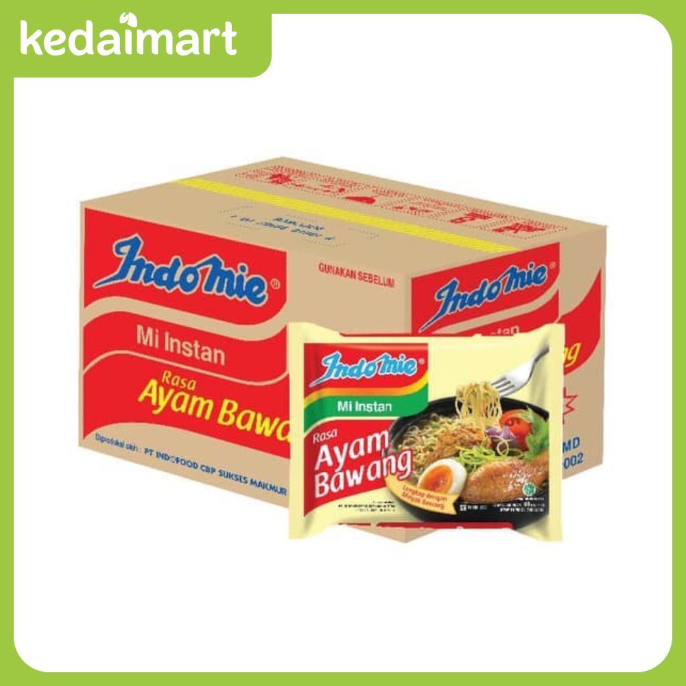 

Indomie Mie Instant Ayam Bawang 1 Karton