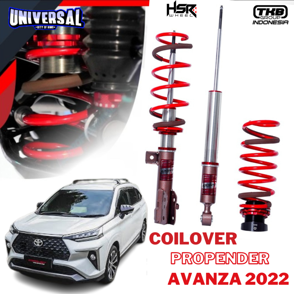 TERSEDIA COILOVER PROPENDER AVANZA 2022