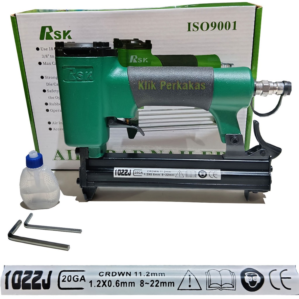 

Staples Paku Tembak Staple Gun Air Stapler A1022J DCA A02-1022J