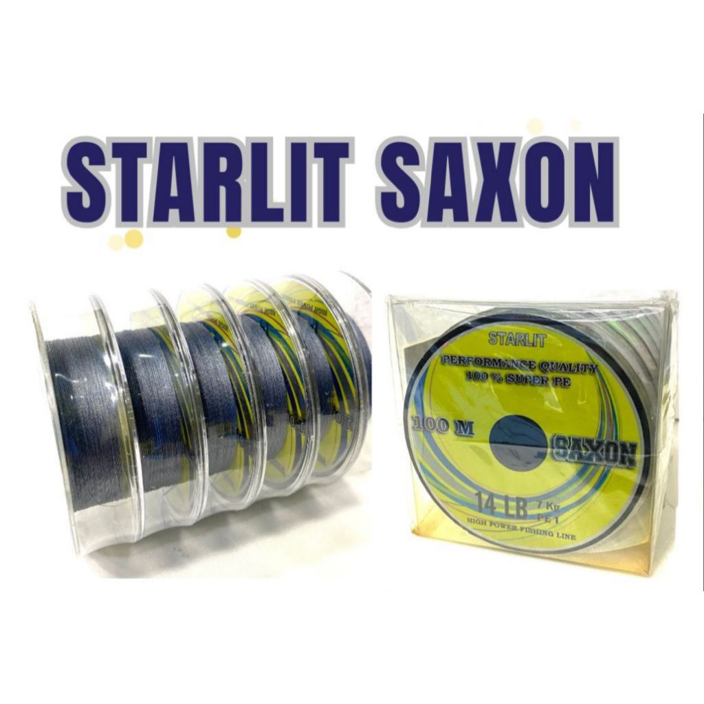 SENAR PE STARLIT SAXON 100 METER | SENAR PE MURAH BERKUALITAS | SENAR PE KUAT | PE Casting