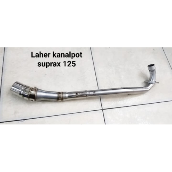 HEADER/LEHER KNALPOT VARIASI D50MM SUPRA X 125 | LEHER KENALPOT SUPRA | KNALPOT SUPRA