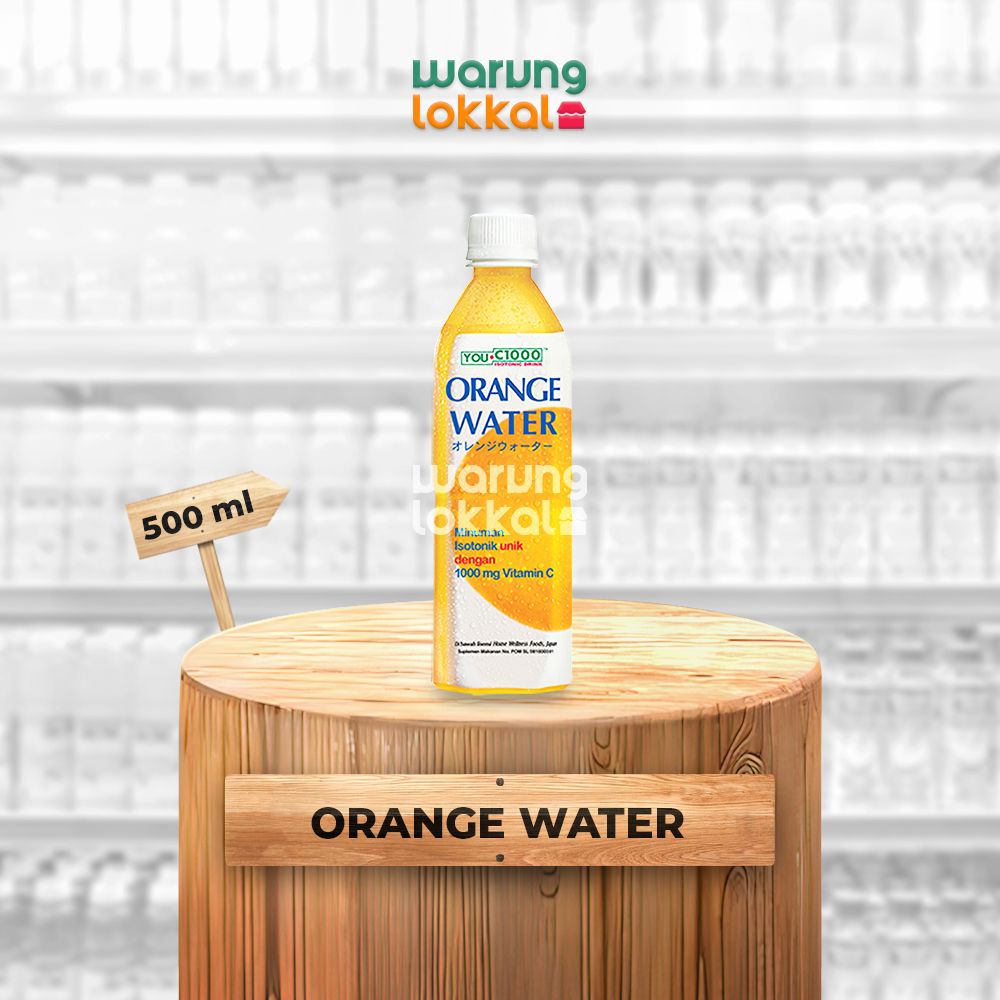 

C1000 Orange Water 500ml - Warung Lokkal