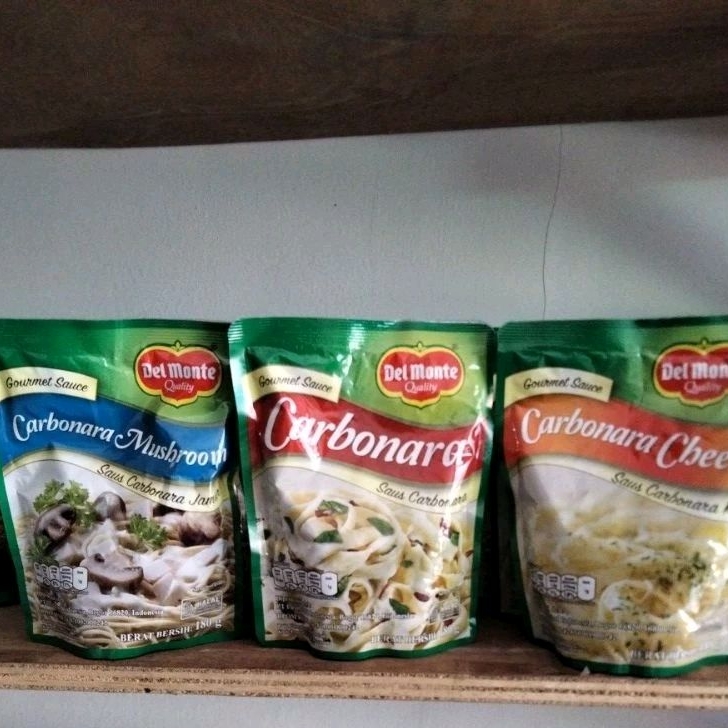 

Delmonte Saus Carbonara 180gr