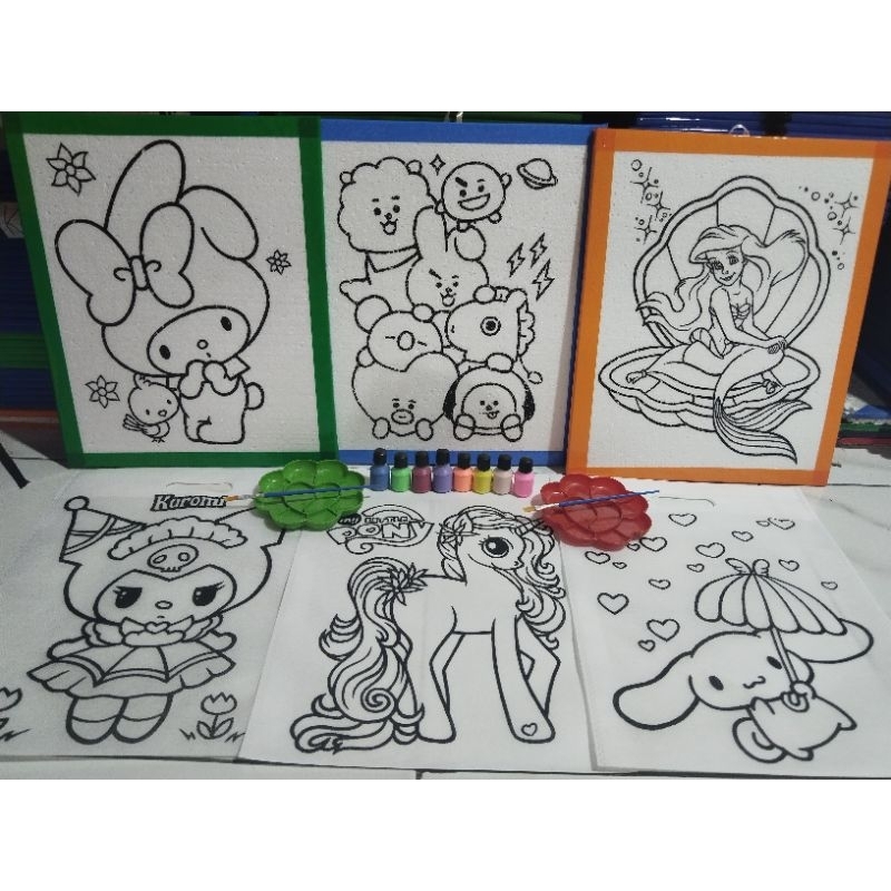 

paket sterofoam dan tas