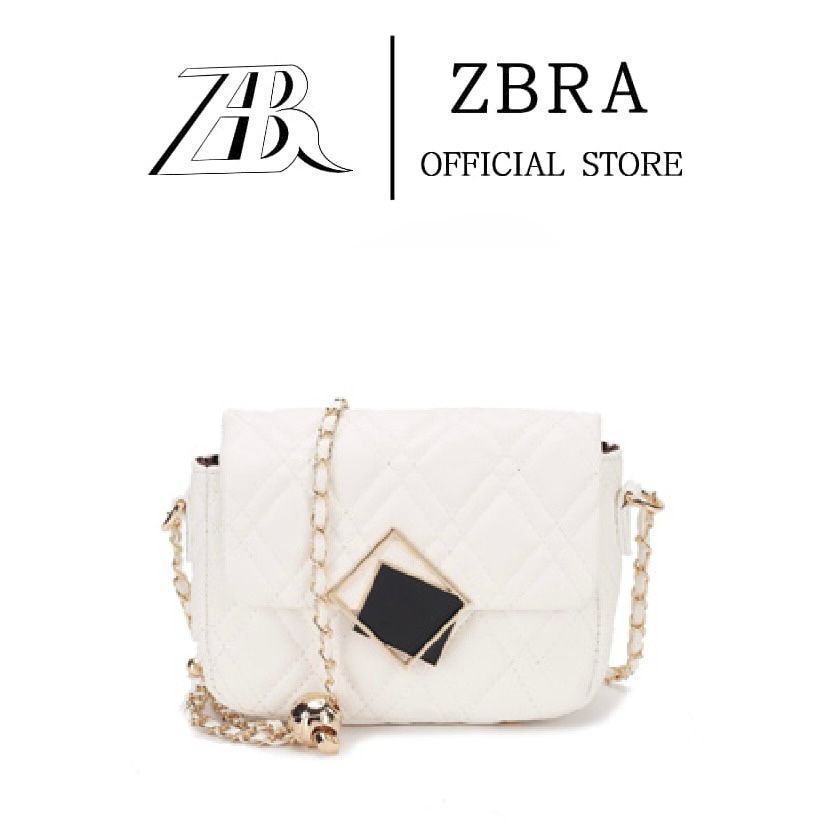 ZBRA Tas Selempang Wanita Cheveenie Sling Bag Tas Kondangan Wanita Rantai Bola Emas Kecil #222